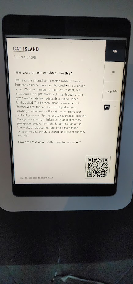 Cat Island exhibit info