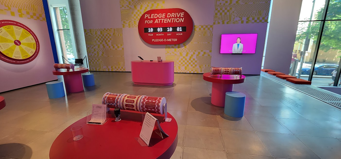 Pledge Drive for Attention